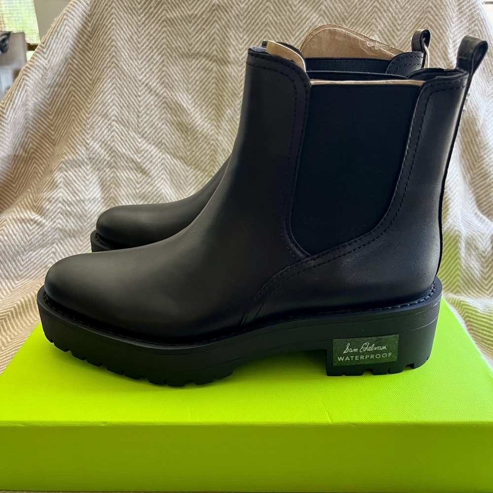 Sam Edelman Waterproof Leather Justina Chelsea Boot